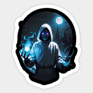 blue witcher Sticker